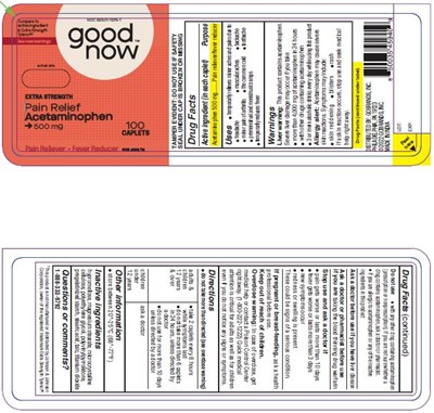 Good Now Apap 500 mg Label (Good Now Apap 500 mg)